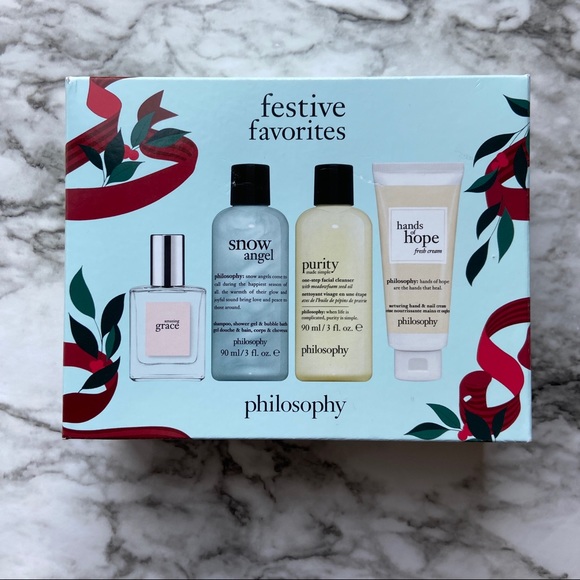 NEW Philosophy Festive Favorites - 4 Piece Gift Set - Picture 2 of 3